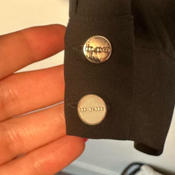 Ted Baker London Black Cowel Neck Women's Top Size 0 - Picture 4 of 4